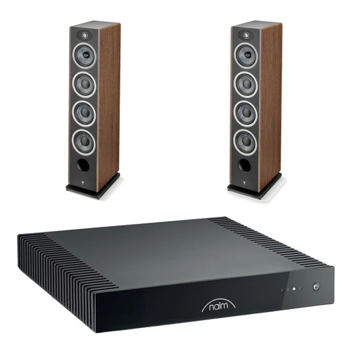 Naim Ci-Uniti 102 Streaming Amplifier W/ Focal Vestian3 Dark Wood (Pair)
