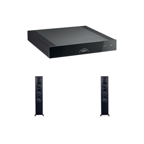Naim Ci-Uniti 102 Streaming Amplifier W/ Elac Ufr52-Bk  (Pair)