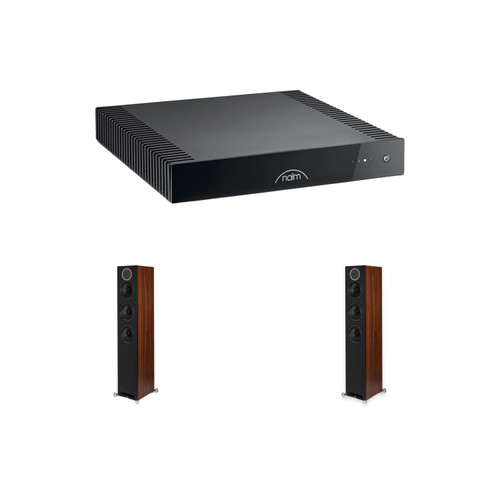 Naim Ci-Uniti 102 Streaming Amplifier W/ Elac Dfr52-Bk  (Pair)