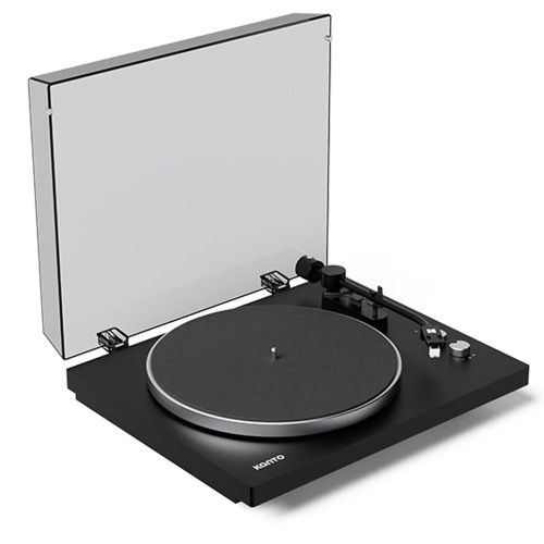 Kanto OBI3G2VMB Turntable with Bluetooth 5.3 and Pitch Control- Matte Black
