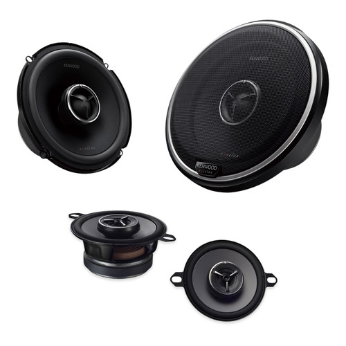 Kenwood KFC-X3C 3.5in + KFC-X175 6.5in Speaker Upgrade Bundle