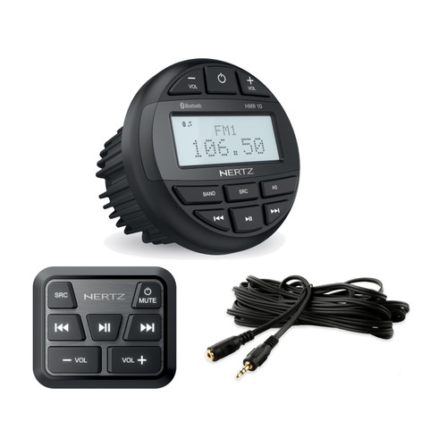 Hertz HMR-10 + HMC-U1 Marine Remote + 10m Extension Cable