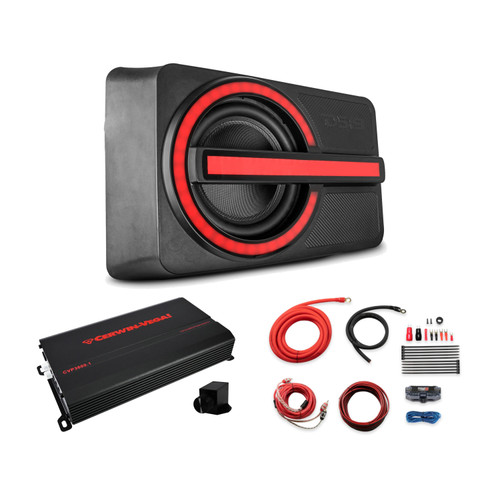 DS18 BRO-BASS Ford Bronco 12” Tailgate Subwoofer Amplified Kit