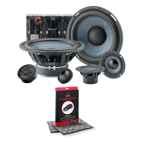 Focal 165 SF3 3-Way Speaker Kit + BAM Sound Insulation