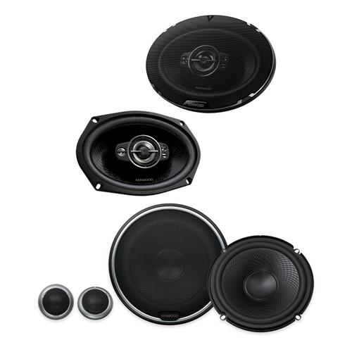 Kenwood KFC-P710PS 6.5in Component + KFC-6998RS 6x9 Speakers