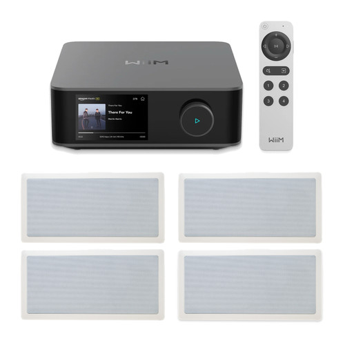 Wiim Amp Ultra Streaming Amplifier W/ Legrand Ht1lcrv1 (2 Pair)