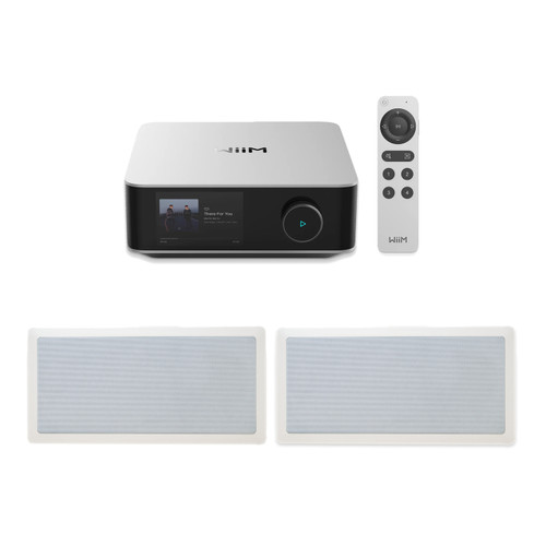 WIIM AMP ULTRA Streaming AMPLIFIER W/ LEGRAND HT1LCRV1 (PAIR)
