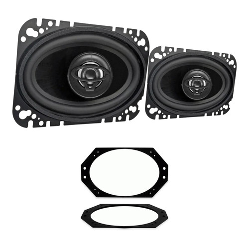 Cerwin Vega XED46 1997-06 Jeep Wrangler TJ Dash Speaker Kit
