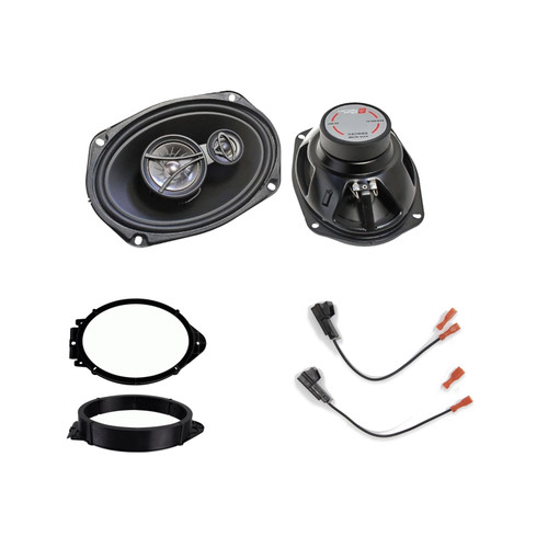 Cerwin Vega XED693 2013-20 Chevy Malibu Rear Speaker Upgrade Kit