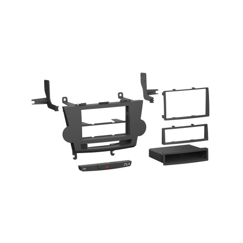 Metra 99-8274B Single-DIN or Double-DIN Dash Kit — Toyota Highlander 2008-2012 (with factory NAV) — Matte Black