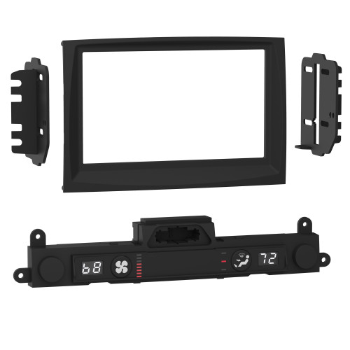 Metra 99-7390B Single-DIN or Double-DIN Dash Kit — Kia Sportage 2017-2018 (with factory NAV)