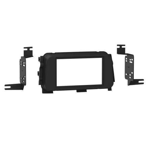 Metra 95-7636B Double-DIN Dash Kit — Nissan Kicks | Versa 2018-2025 (with factory 7" screen) — Matte Black