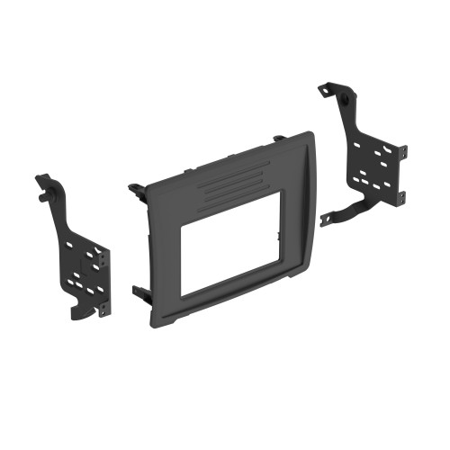 Metra 95-7641B Single-DIN or Double-DIN Dash Kit — Nissan Frontier 2022-2024 — Matte Black