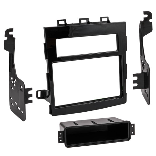 Metra 95-8908HG Double-DIN Dash Kit — Subaru Impreza 2017-2018 | Crosstrek 2018-2022 — High-Gloss Black