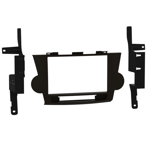 Metra 108-TO3BR Radio Installation Kit — Toyota Highlander 2008-2012 (without factory NAV) - Fits Pioneer 8" Radios — Brown