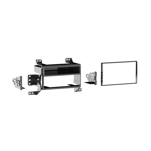 Metra 99-7610HG Single-DIN or Double-DIN Dash Kit — Nissan Versa 2007-2011 | Juke 2011-2014 — High-Gloss Black