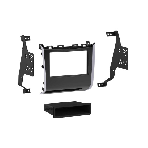 Metra 99-7626HG Single-DIN or Double-DIN Dash Kit — Nissan Pathfinder 2013-2016 (without factory NAV, with climate above radio) — High-Gloss Black