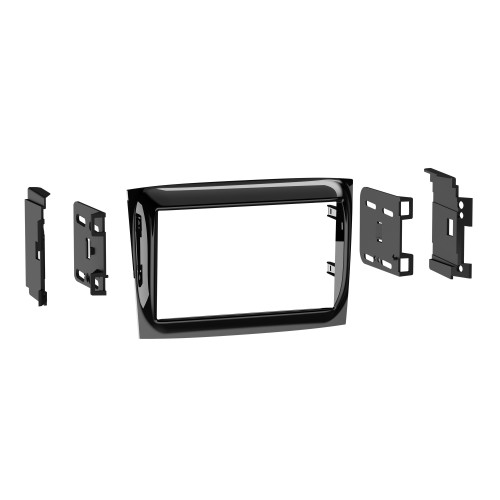 Metra 95-6531HG Double-DIN Dash Kit — RAM ProMaster City 2015-2022 — High-Gloss Black
