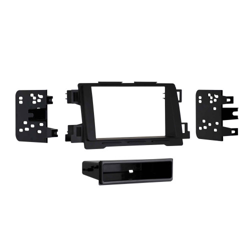 Metra 99-7522B Single-DIN Dash Kit — Mazda CX-5 2013-2015 | CX-5 Sport 2016 | Mazda 6 2014-2015 — Matte Black