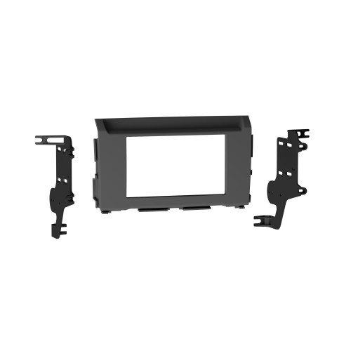 Metra 95-7631B Double-DIN Dash Kit — Nissan Titan 2017-2019 | Titan XD 2016-2019 — Matte Black