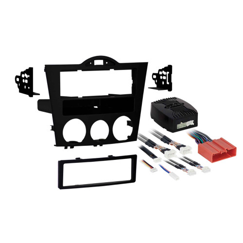 Metra 99-7510 Single-DIN Dash Kit — Mazda RX8 2004-2008 — Matte Black