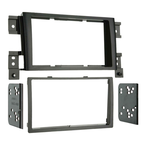 Metra 95-7953 Double-DIN Dash Kit — Suzuki Grand Vitara 2006-2012 — Matte Black