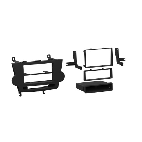 Metra 99-8222 Single-DIN or Double-DIN Dash Kit — Toyota Highlander 2008-2012 (without factory NAV) — Matte Black