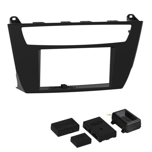 Metra 95-9320B Double-DIN Dash Kit — BMW 2 Series 2015-2016 (with iDrive, with MOST amp) — Black