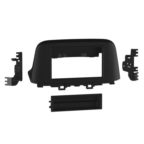 Metra 99-7392B Single-DIN or Double-DIN Dash Kit — Hyundai Kona 2018-2023 — Matte Black
