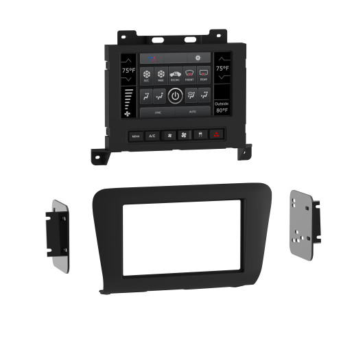 Metra 95-6552B Double-DIN Dash Kit — Dodge Charger 2015-2023 — Matte Black