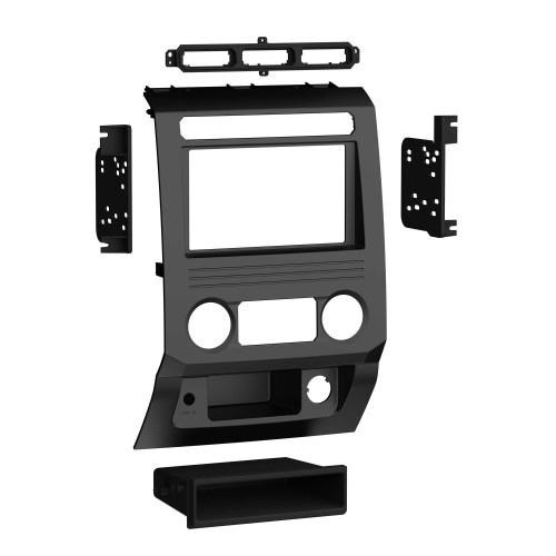 Metra 99-5850B Single-DIN Dash Kit — Ford F-250 | F-350 Super Duty 2017-2019 — Matte Black