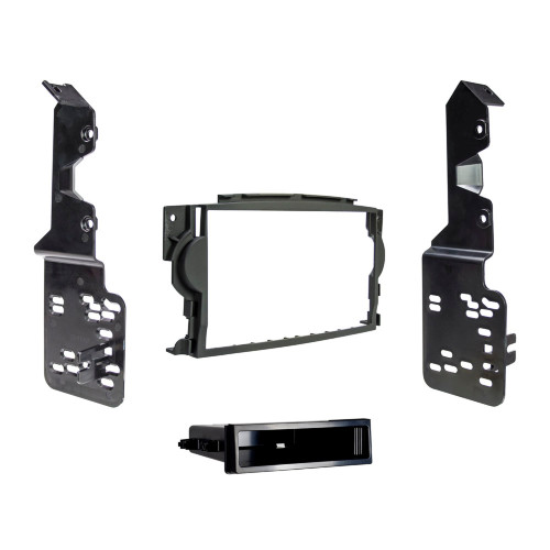 Metra 99-7815B Single-DIN Dash Kit — Acura TL 2004-2008 — Matte Black