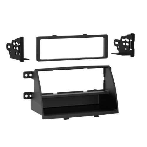 Metra 99-7340B Single-DIN Dash Kit — Kia Sorento 2011-2013 — Matte Black