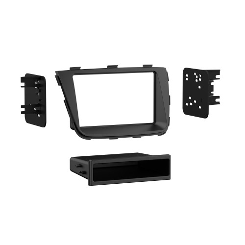 Metra 99-7355B Single-DIN Dash Kit — KIA Sorrento 2014-2015 (without factory NAV) — Matte Black