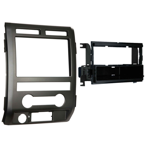 Metra 99-5822B Single-DIN Dash Kit — Ford F-150 2009-2010 — Matte Black