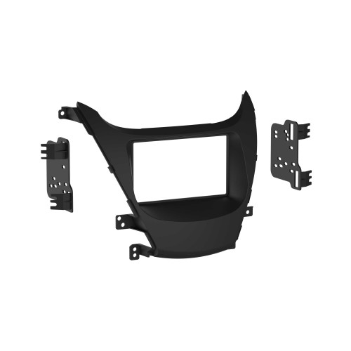 Metra 95-7362B Double-DIN Dash Kit — Hyundai Elantra 2011-2016 — Black
