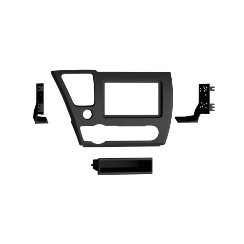 Metra 99-7882B Single-DIN Dash Kit — Honda Civic 2013-2015 — Matte Black