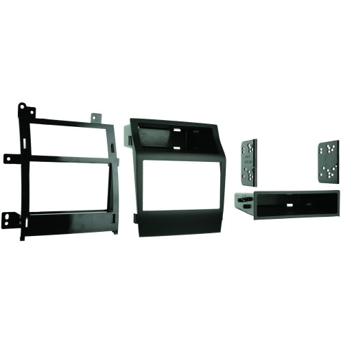 Metra 99-2007 Single-DIN or Double-DIN Dash Kit — Cadillac Escalade 2007-2014 | STS 2005-2011 — Matte Black