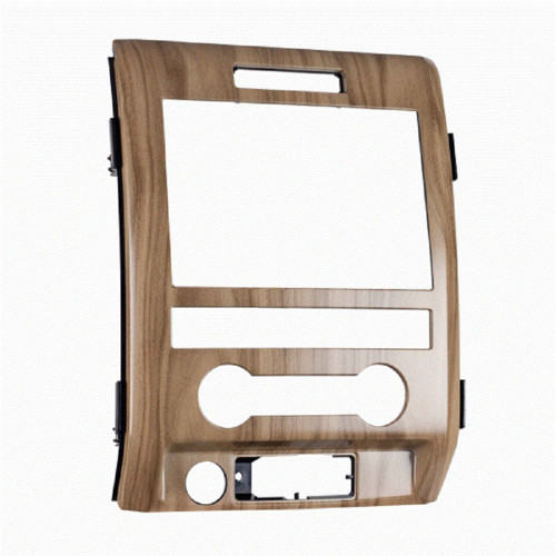 Metra 95-5820DW Double-DIN Dash Kit — Ford F-150 2011-2012 - Lariat - Drape Walnut