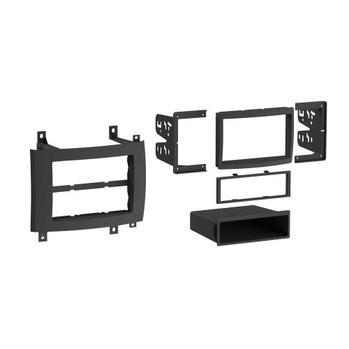 Metra 99-2006 Single-DIN or Double-DIN Dash Kit — Cadillac CTS 2003-2007 | SRX 2004-2006 — Matte Black