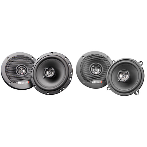 MB Quart Discus DK2-116 6.5 Inch Coax Speakers with DK2-113 5.25 Inch Coax Speakers