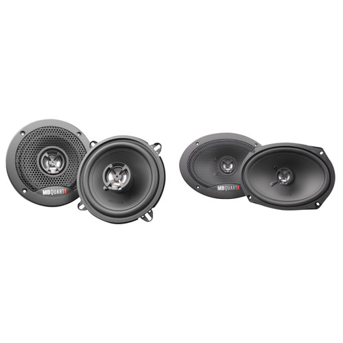 MB Quart Discus DK2-169 6x9 Inch Coax Speakers with DK2-113 5.25 Inch Coax Speakers