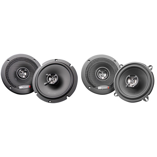 MB Quart Discus DK2-116S 6.5 Inch Coax Speakers with DK2-113 5.25 Inch Coax Speakers