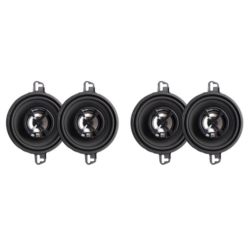 MB Quart 2-Pairs Discus DK2-108 3.5 Inch Coaxial Speakers