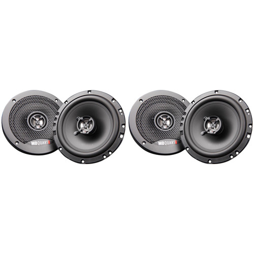 MB Quart 2-Pairs Discus DK2-116 6.5 Inch Coaxial Speakers
