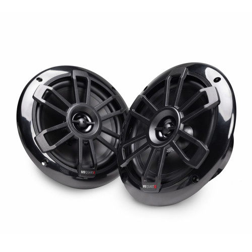 MB Quart NF1-116B Black 6.5" 2-Way Coaxial Nautic Formula Speaker System with Integrated Tweeter