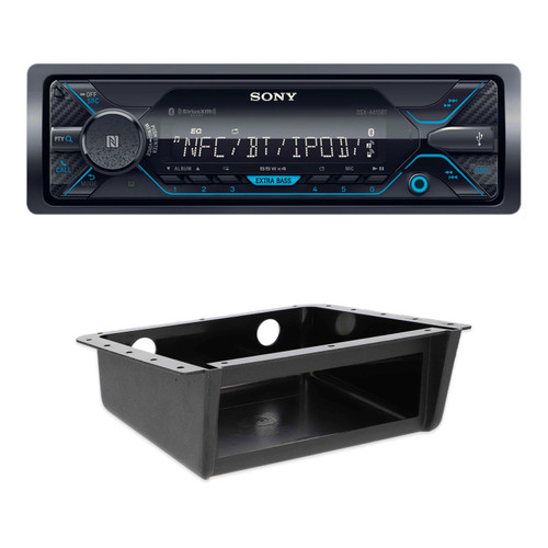 Sony DSX-A415BT Bluetooth Car Stereo with Metra Under-Dash Mount Bundle