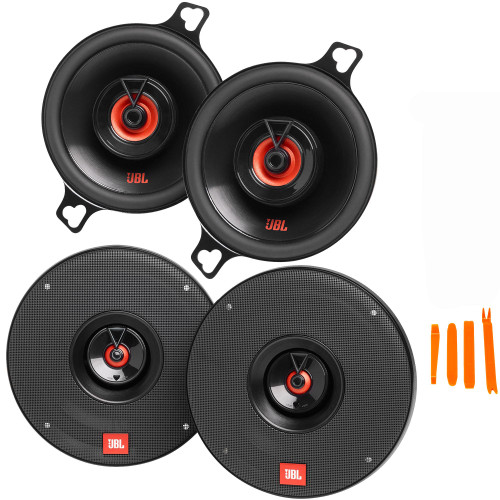 JBL 1 Pair of CLUB-622AM 6.5" Coax Speakers and 1 Pair of CLUB-322FAM 3.5" Coax