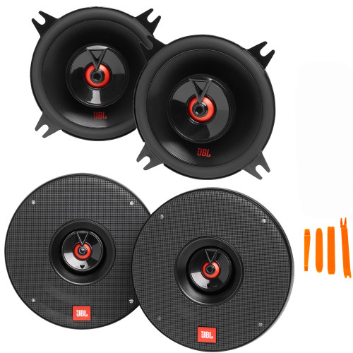 JBL 1 Pair of CLUB-622AM 6.5" Coax Speakers and 1 Pair of CLUB-422FAM 4" Coax Speakers