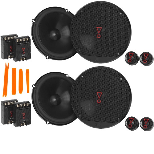 JBL STAGE3 2-Pairs of Stage3 607CAM 6.5" Component Speakers